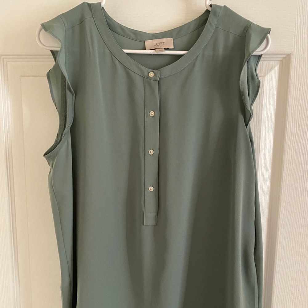 Womens Loft Blouse Tank Top